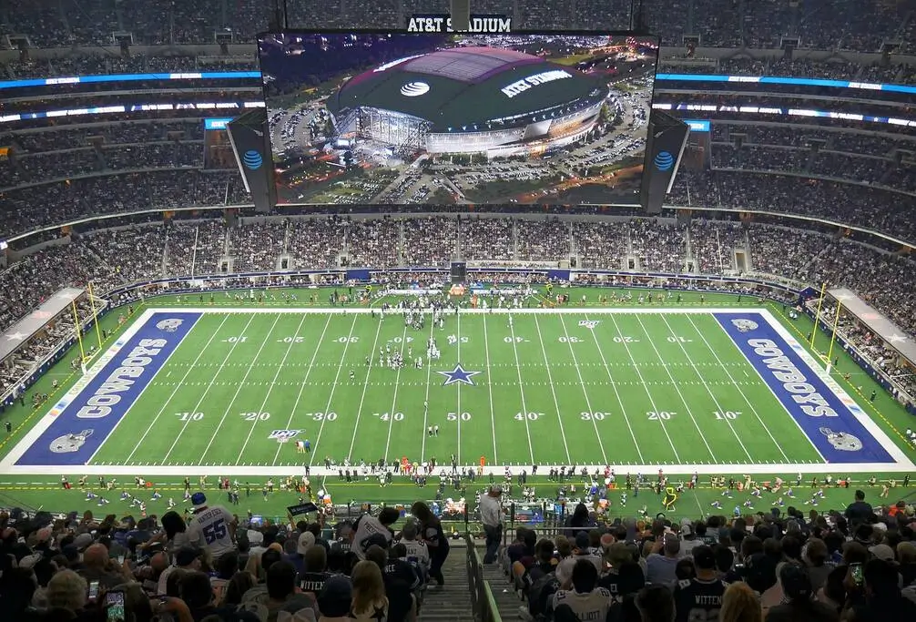 A massive, high energy stadium home to unforgettable football games and one of the most iconic sports venues in Dallas.